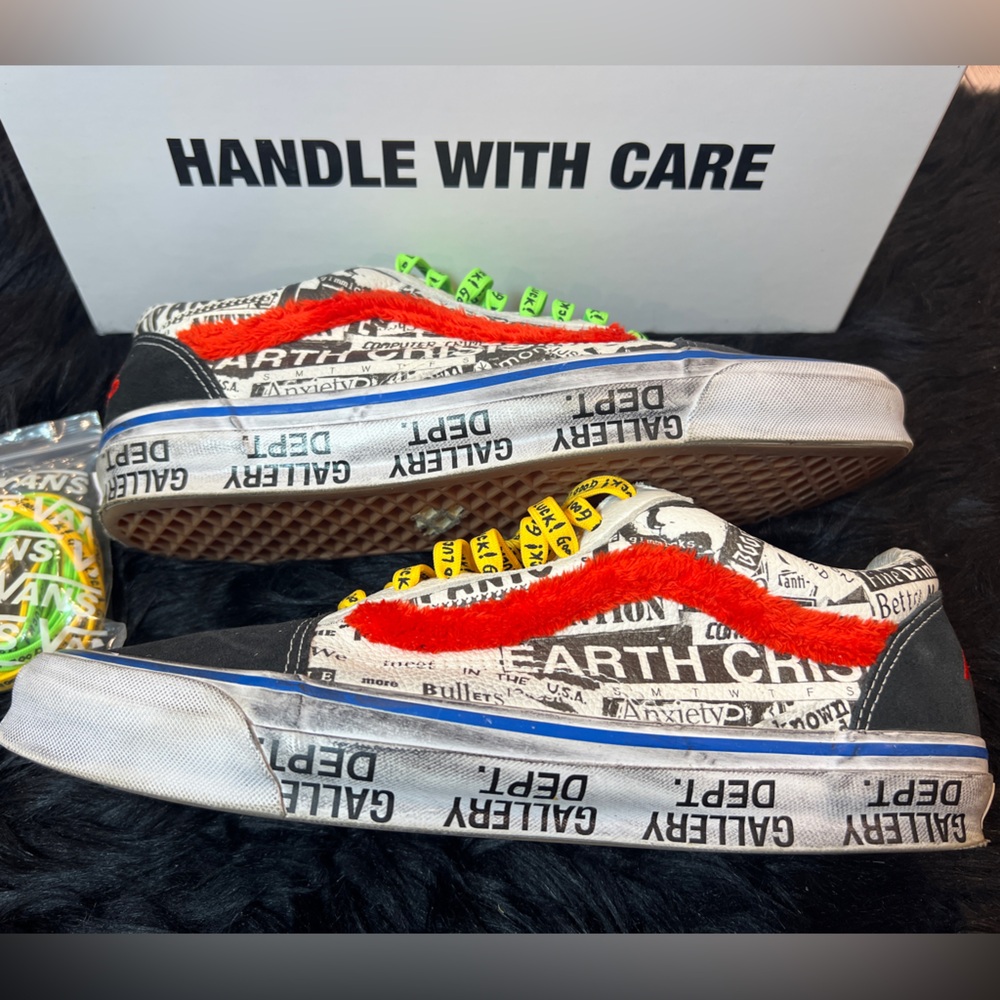VANS OG OLD SKOOL LX | Gallery Dept. Good Luck | SIZE 13M | HOTTEST COLLAB